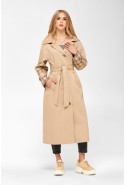 Demi-season Trench Coat Mila Nova Q-84 BEIGE