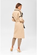 Demi-season Trench Coat Mila Nova Q-85 beige