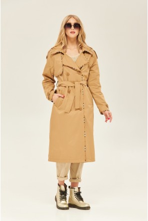 Demi-season Trench Coat Mila Nova Q-63 kemel