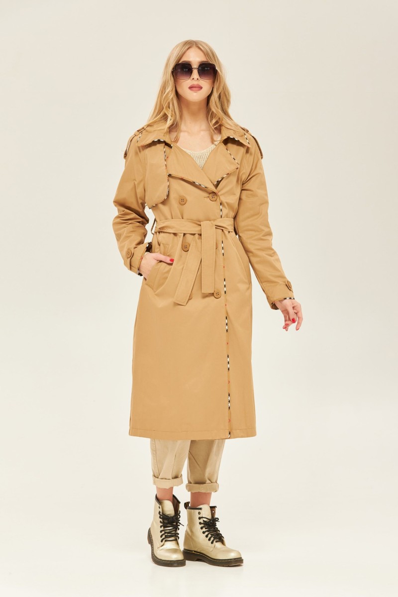 Demi-season Trench Coat Mila Nova Q-63 kemel