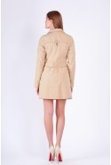 Demi-season Trench Coat Mila Nova C-68 beige