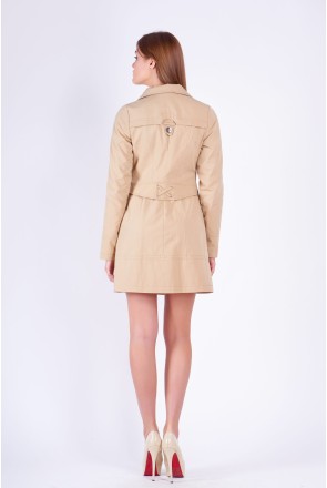 Demi-season Trench Coat Mila Nova C-68 beige