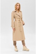 Demi-season Trench Coat Mila Nova Q-88 ex beige