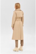 Demi-season Trench Coat Mila Nova Q-88 ex beige