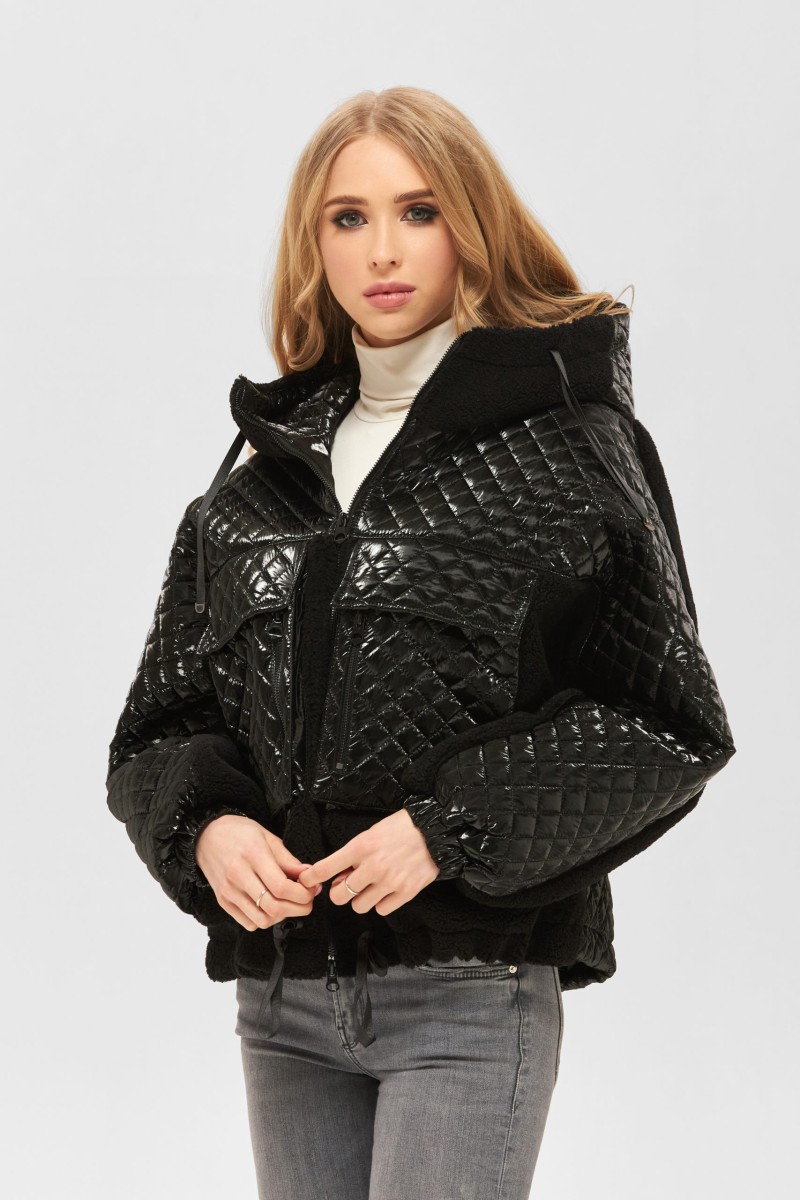 Demi-season Jacket Mila Nova K-156 black