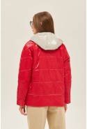 Demi-season Jacket Mila Nova K-151 red