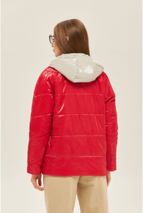 Demi-season Jacket Mila Nova K-151 red