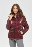 Demi-season Jacket Mila Nova K-165 bordeaux