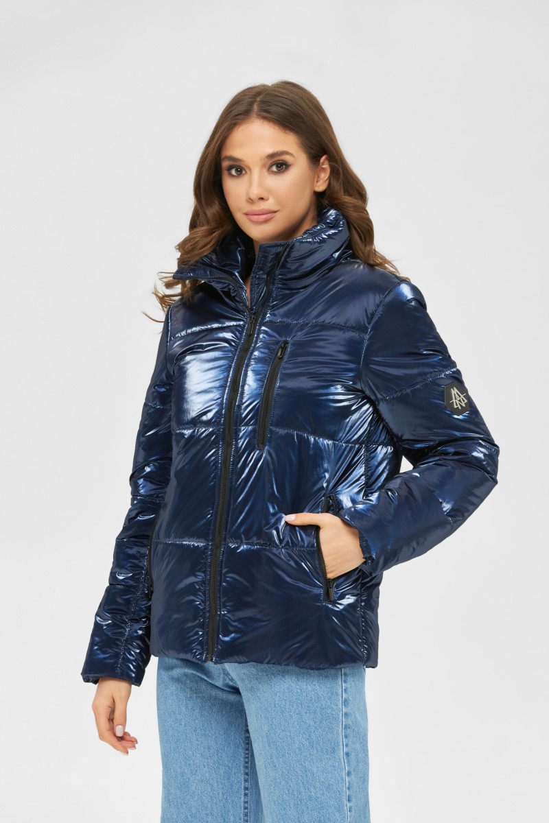 Demi-season Jacket Mila Nova K-165 blue