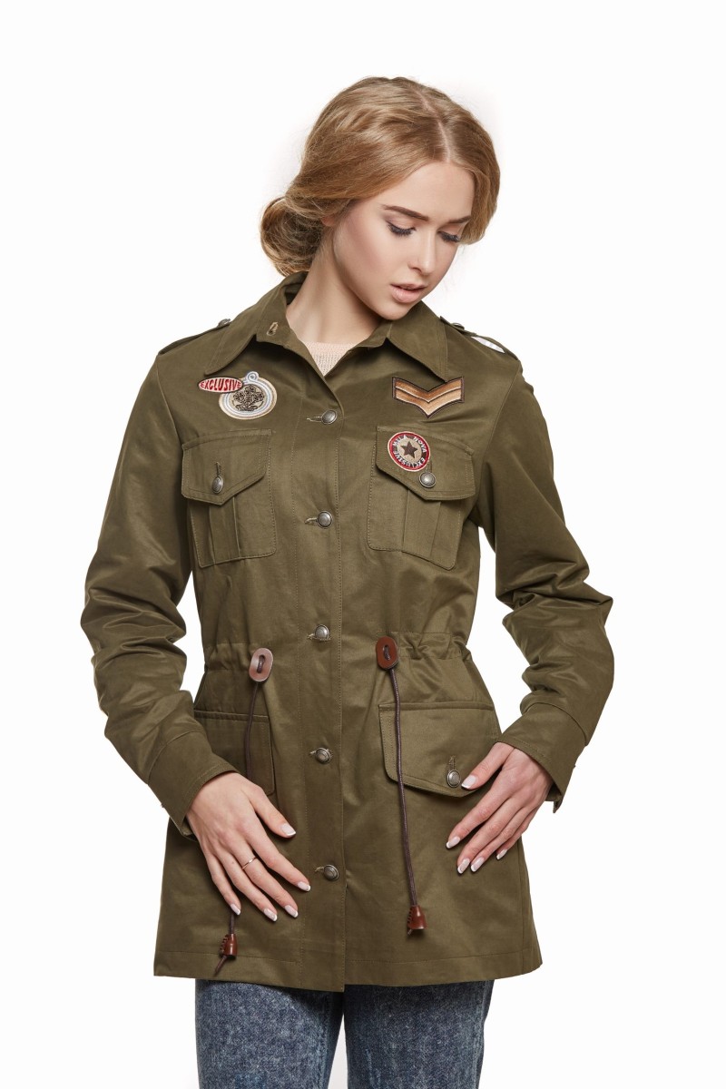 Demi-season Parka Mila Nova P-3b khaki