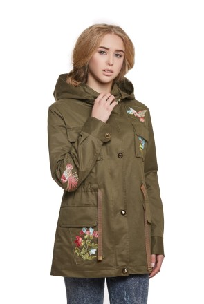 Demi-season Parka Mila Nova P-2b khaki