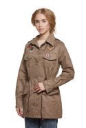 Demi-season Parka Mila Nova P-3b cappuccino