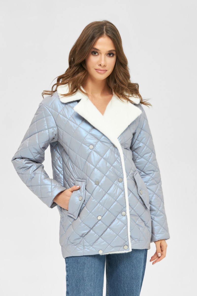 Demi-season Jacket Mila Nova K-167 blue