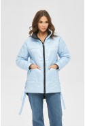 Demi-season Jacket Mila Nova K-190 blue+black