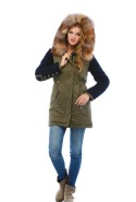 Demi-season Parka Mila Nova P-11 khaki