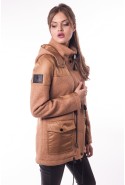 Demi-season Parka Mila Nova C-34 beige