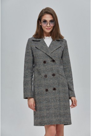 Demi-season Coat Mila Nova PV-89 grey