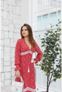 Summer Dress Mila Nova F-123 red