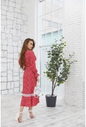 Summer Dress Mila Nova F-123 red