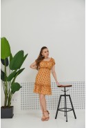 Summer Dress Mila Nova F-124 yellow