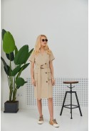 Summer Dress Mila Nova F-130kor beige