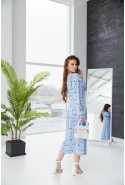 Summer Dress Mila Nova F-135 blue