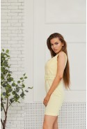 Summer Dress Mila Nova F-140 yellow