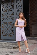 Summer Dress Mila Nova F-156 lilac