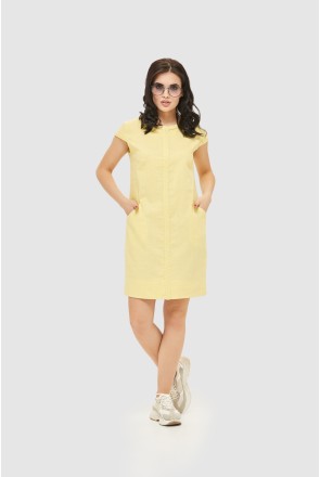 Summer Dress Mila Nova F-57L yellow