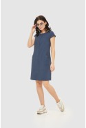 Summer Dress Mila Nova F-57L denim