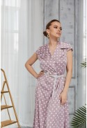 Summer Dress Mila Nova F-82 pink