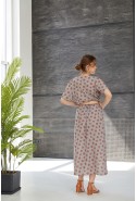 Summer Dress Mila Nova F-93 grey