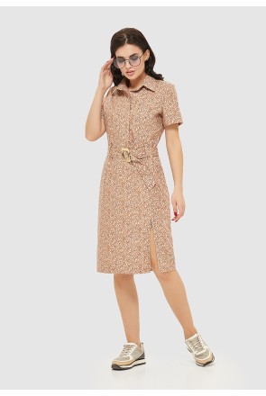 Summer Dress Mila Nova J-17 beige