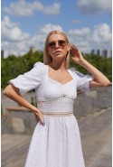 Summer Dress Mila Nova F-144 white