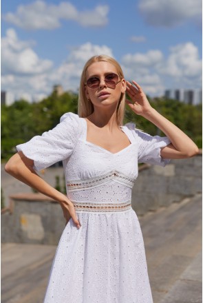 Summer Dress Mila Nova F-144 white