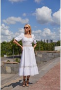 Summer Dress Mila Nova F-144 white