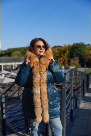 Winter Parka Mila Nova P-96ex sea green