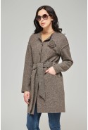 Demi-season Coat Mila Nova PV-46 cappuccino