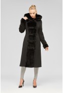 Winter Sheepskin Coat Mila Nova D-11 black