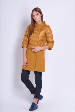 Demi-season Jacket Mila Nova K-4b mustard