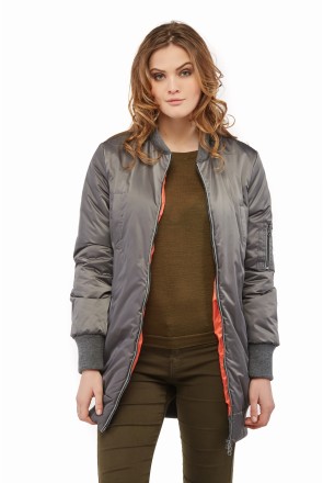 Demi-season Jacket Mila Nova KV-15 grey