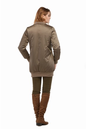 Demi-season Jacket Mila Nova KV-15 cappuccino