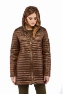 Demi-season Jacket Mila Nova KV-6 chocolate