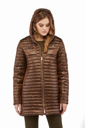 Demi-season Jacket Mila Nova KV-6 chocolate