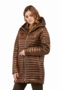 Demi-season Jacket Mila Nova KV-6 chocolate