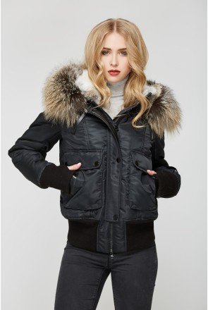 Demi-season Jacket Mila Nova K-48ex black