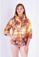 Demi-season Jacket Mila Nova C-10d yellow