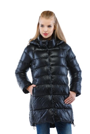 Winter down Jacket Mila Nova K-33 blue