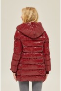 Winter Jacket Mila Nova K-136 Bordeaux