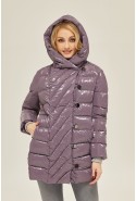 Winter Jacket Mila Nova K-136 lilac